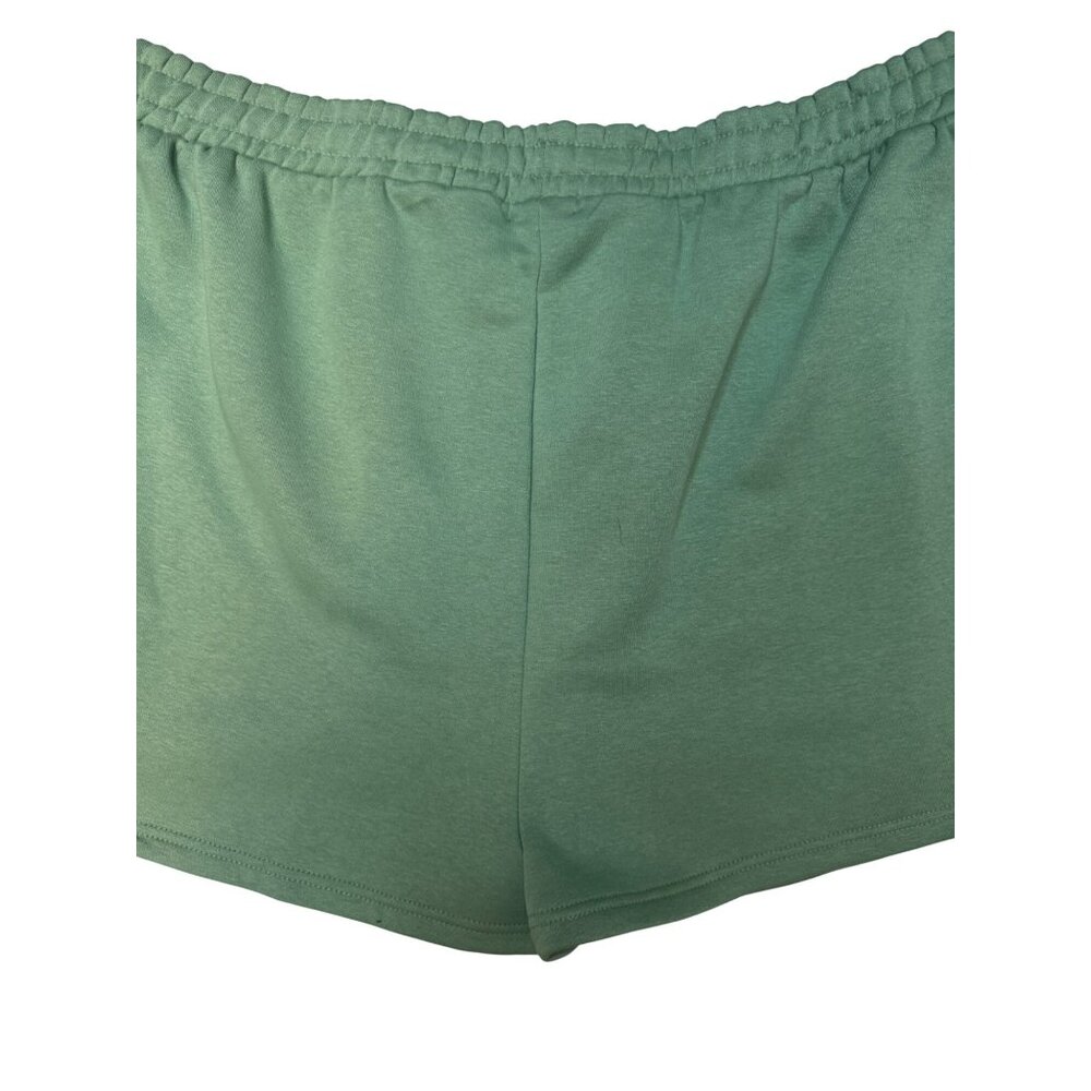 2/$30 NWT PrettyLittleThing Plus Size 14 Sage Green Pocket Sweat Shorts - Picture 10 of 14